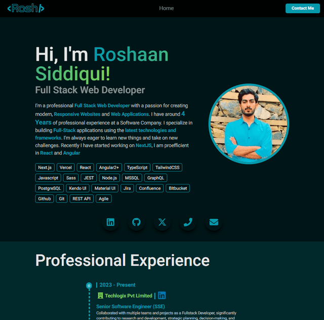 Personal Portfolio Website